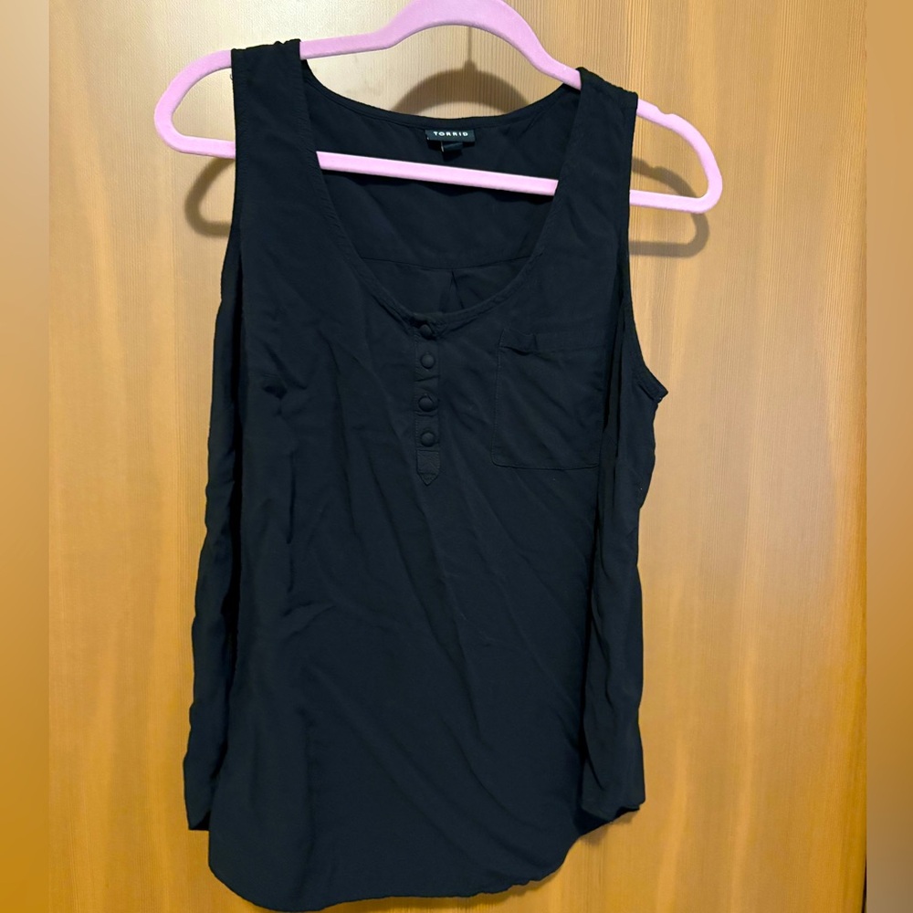 Challis Sleeveless top, size 1